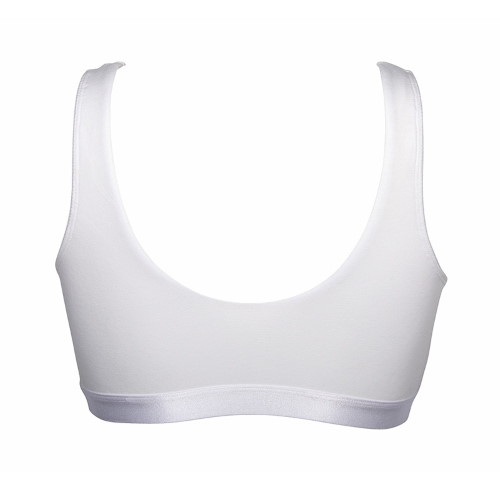 My Basic by After Eden Sporty white wireless bra My Basic by After Eden Sporty white wireless bra