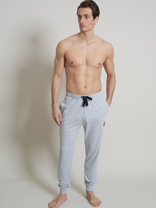 A Fish Named Fred 120010 grey melange pyjama pant A Fish Named Fred 120010 grey melange pyjama pant