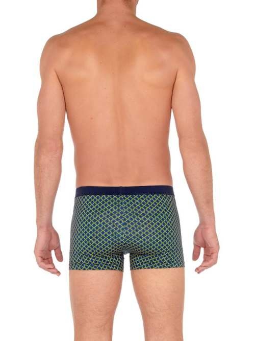 HOM Eze navy/print boxer short HOM Eze navy/print boxer short