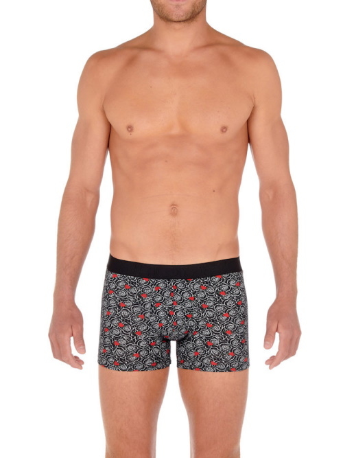 HOM Roses Love black/print boxer short HOM Roses Love black/print boxer short