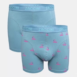 Zaccini Flamingo blue/pink boxershort