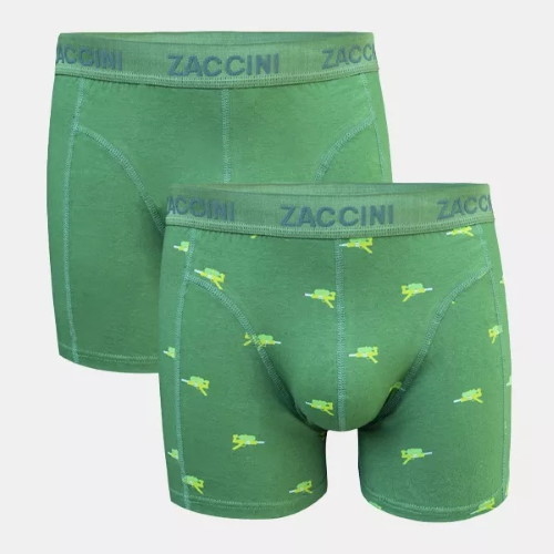 Zaccini Super soaker green/print boxershort