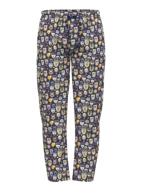 A Fish Named Fred Wintersport  navy/print pyjama pant A Fish Named Fred Wintersport  navy/print pyjama pant