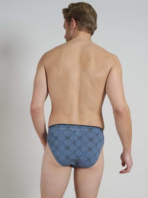 Tom Tailor caleidoscoop blue/print men brief Tom Tailor caleidoscoop blue/print men brief