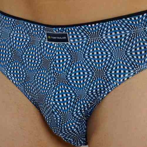 Tom Tailor caleidoscoop blue/print men brief Tom Tailor caleidoscoop blue/print men brief