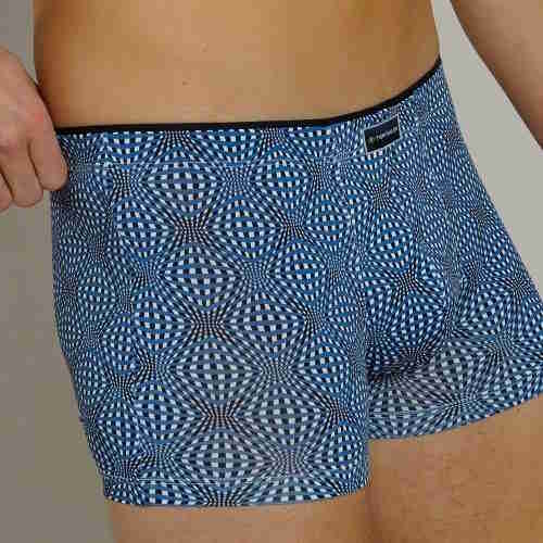 Tom Tailor caleidoscoop blue/print sport boxershort Tom Tailor caleidoscoop blue/print sport boxershort