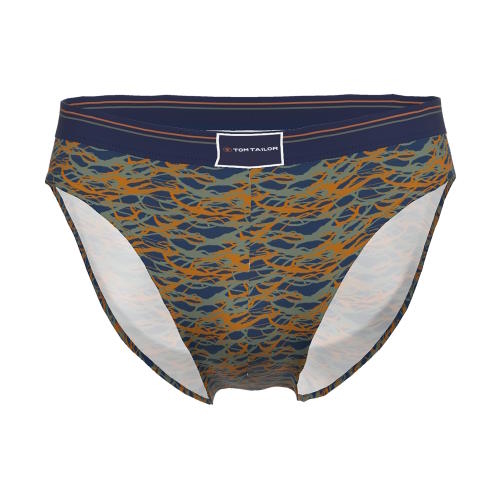 Tom Tailor Blue/Green All over  blue/print men brief Tom Tailor Blue/Green All over  blue/print men brief