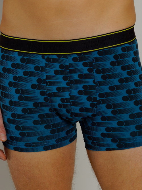 Tom Tailor Black Hole blue/black modal boxershort Tom Tailor Black Hole blue/black modal boxershort