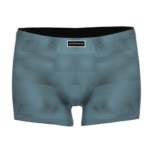 Tom Tailor Wave blue/black sport boxershort Tom Tailor Wave blue/black sport boxershort
