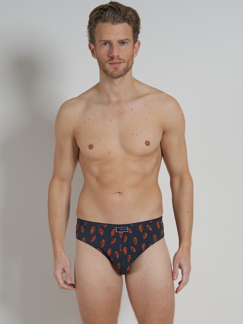 Tom Tailor Autumn grey/orange men brief Tom Tailor Autumn grey/orange men brief