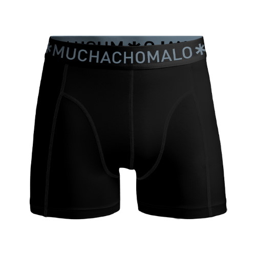 Muchachomalo Basic black/blue boxershort
