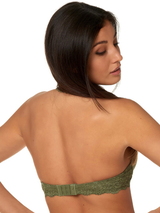 After Eden Two Way Boost khaki push up bra