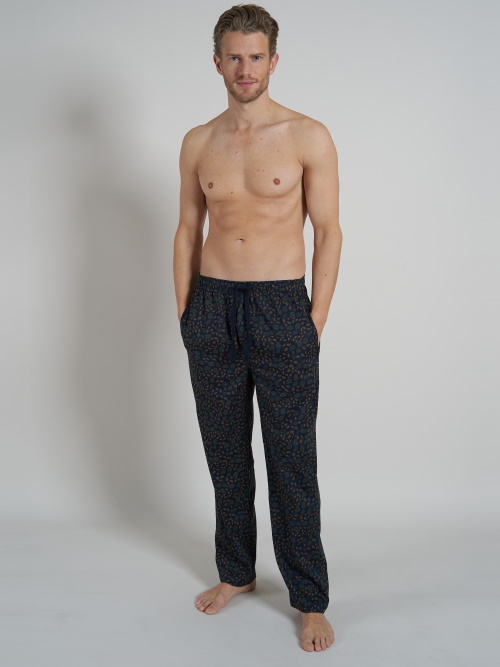 Tom Tailor Leafs navy/print pyjama pant Tom Tailor Leafs navy/print pyjama pant