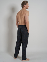 Tom Tailor Leafs navy/print pyjama pant