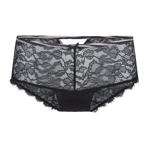 LingaDore Striped Zebra black/print short LingaDore Striped Zebra black/print short