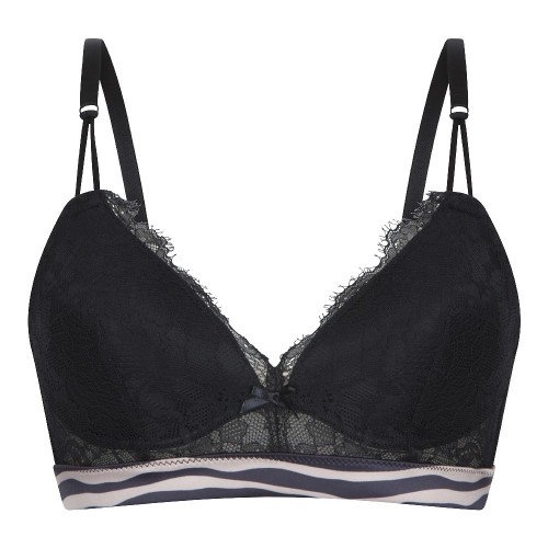 LingaDore Striped Zebra black/print padded bra LingaDore Striped Zebra black/print padded bra