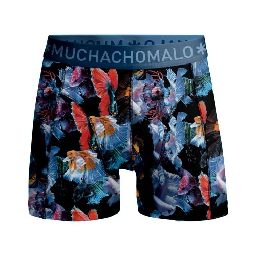 Muchachomalo Aquarium blue/print boxershort