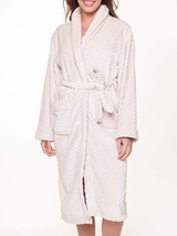 LingaDore Night Fluffy off white kimono