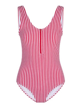 LingaDore Beach Bossa red/white bathingsuit