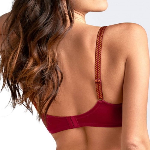 Marlies Dekkers Space Odyssey dark red non-padded bra Marlies Dekkers Space Odyssey dark red non-padded bra
