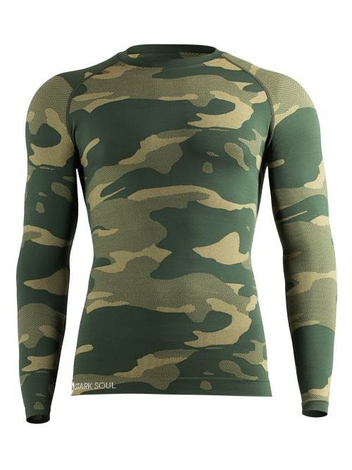 Stark Soul Camouflage green/print men's thermo t-shirt