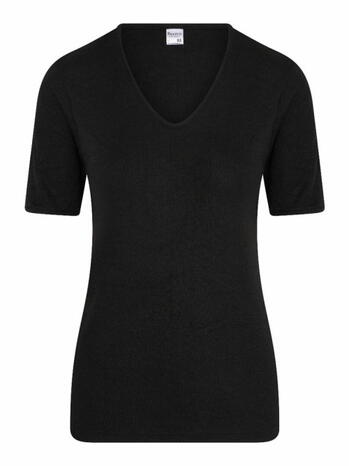 Beeren Ondergoed Short Sleeves Dames Thermo Shirt Zwart 29