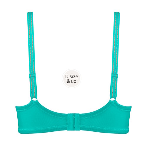 Marlies Dekkers Siren of the Nile aqua non-padded bra Marlies Dekkers Siren of the Nile aqua non-padded bra