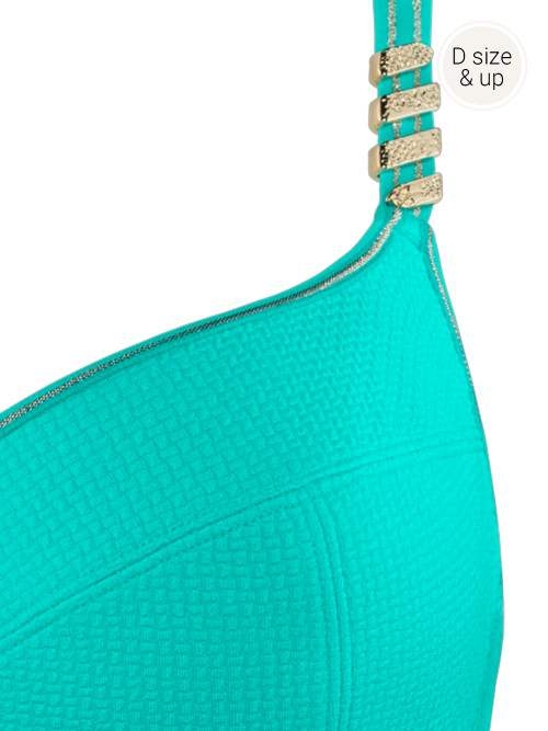 Marlies Dekkers Siren of the Nile aqua non-padded bra Marlies Dekkers Siren of the Nile aqua non-padded bra
