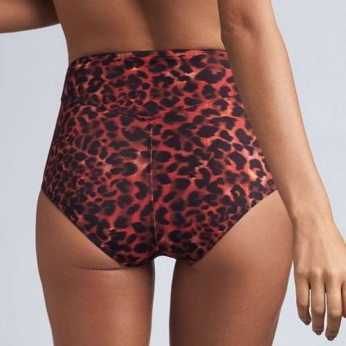Marlies Dekkers Swimwear Panthera red/black bikini brief Marlies Dekkers Swimwear Panthera red/black bikini brief