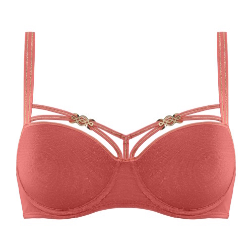 Marlies Dekkers Forever Secret pink/gold padded bra Marlies Dekkers Forever Secret pink/gold padded bra