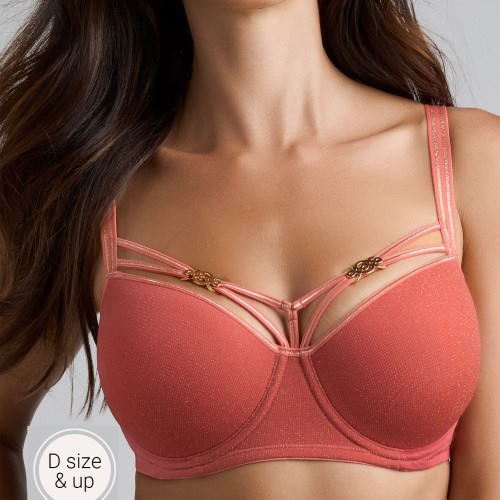 Marlies Dekkers Forever Secret pink/gold padded bra Marlies Dekkers Forever Secret pink/gold padded bra