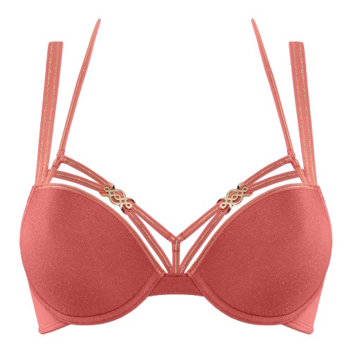 Marlies Dekkers Forever Secret pink/gold push up bra Marlies Dekkers Forever Secret pink/gold push up bra