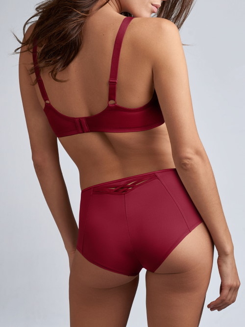 Marlies Dekkers Dame de Paris bordeaux high waist brief Marlies Dekkers Dame de Paris bordeaux high waist brief