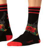 Muchachomalo Guns 'n Roses black/red socks
