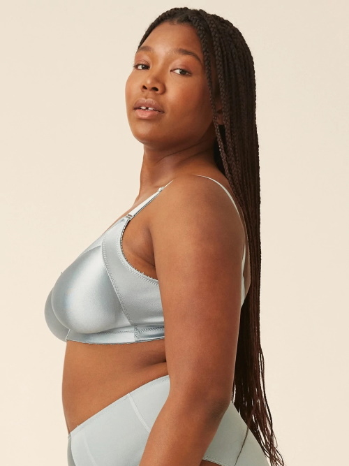 Naturana Minimizer ice blue wireless bra Naturana Minimizer ice blue wireless bra