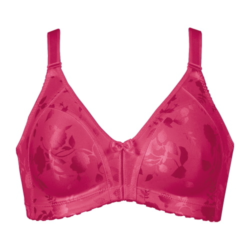 Naturana Minimizer poppy red wireless bra Naturana Minimizer poppy red wireless bra
