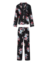 LingaDore Night Blossom black/print pajama