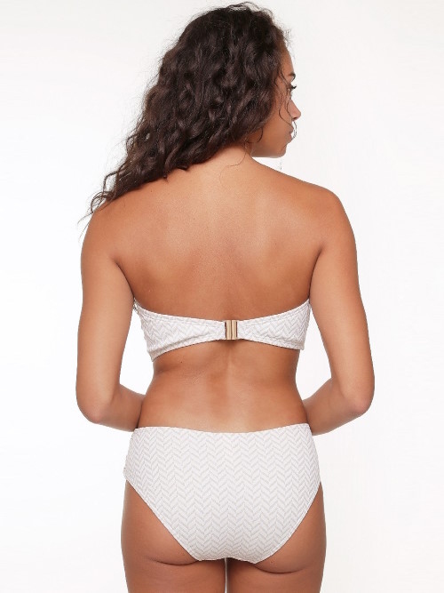 LingaDore Beach Fishbone ivory/print bikini brief LingaDore Beach Fishbone ivory/print bikini brief