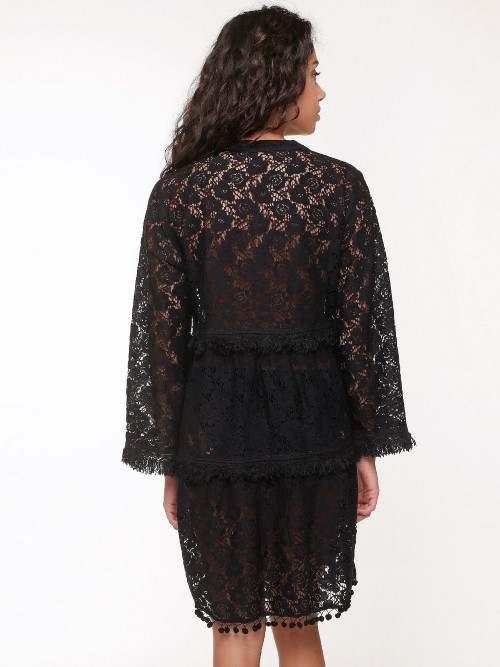 LingaDore Beach Boho black tunic LingaDore Beach Boho black tunic