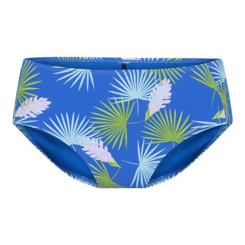 LingaDore Beach Palm Leaf blue/print bikini brief LingaDore Beach Palm Leaf blue/print bikini brief