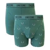 Zaccini Peace Wreath green/print boxershort