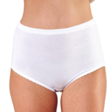 Beeren Underwear Belinda white high waist brief