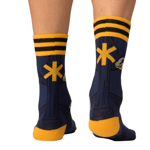 Muchachomalo Hercules navy/print socks Muchachomalo Hercules navy/print socks