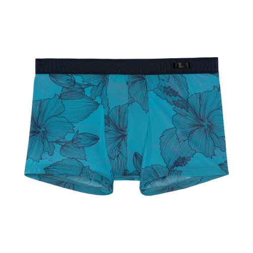 HOM Fano Plume aqua/print sport trunk HOM Fano Plume aqua/print sport trunk