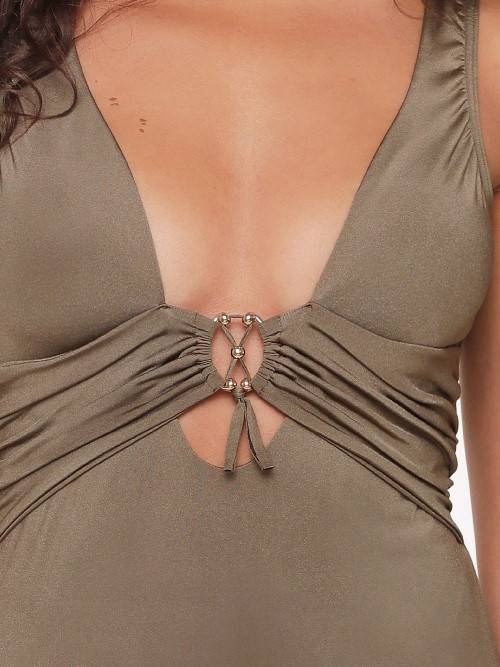 LingaDore Beach Carol khaki bathingsuit LingaDore Beach Carol khaki bathingsuit