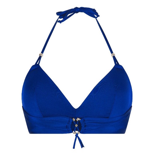 LingaDore Beach Carol cobalt padded bikini bra LingaDore Beach Carol cobalt padded bikini bra