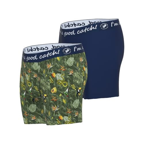 A Fish Named Fred Amazone green/print boxer short A Fish Named Fred Amazone green/print boxer short