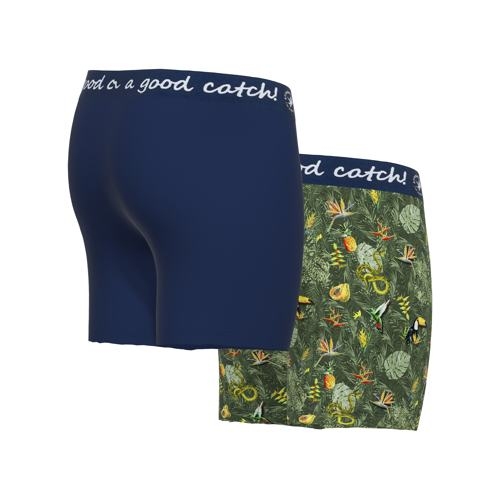 A Fish Named Fred Amazone green/print boxer short A Fish Named Fred Amazone green/print boxer short