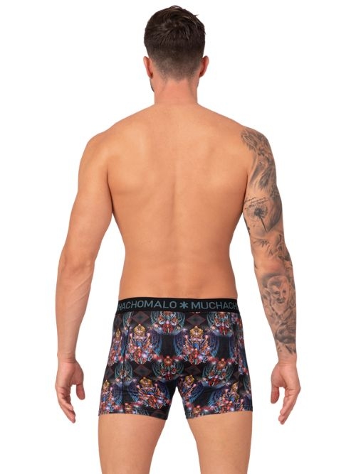 Muchachomalo Myth Indonesia black/print boxer short Muchachomalo Myth Indonesia black/print boxer short