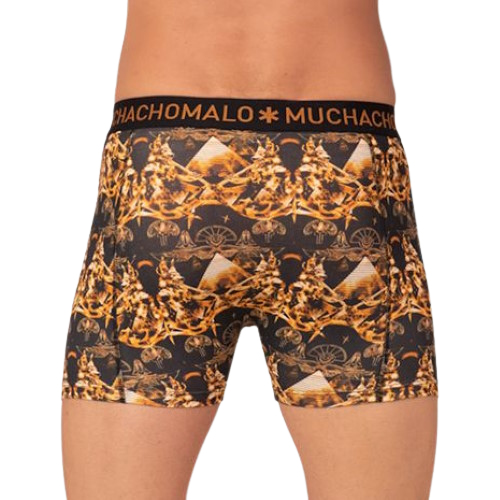 Muchachomalo Myth Egyptian black/brown boxer short Muchachomalo Myth Egyptian black/brown boxer short